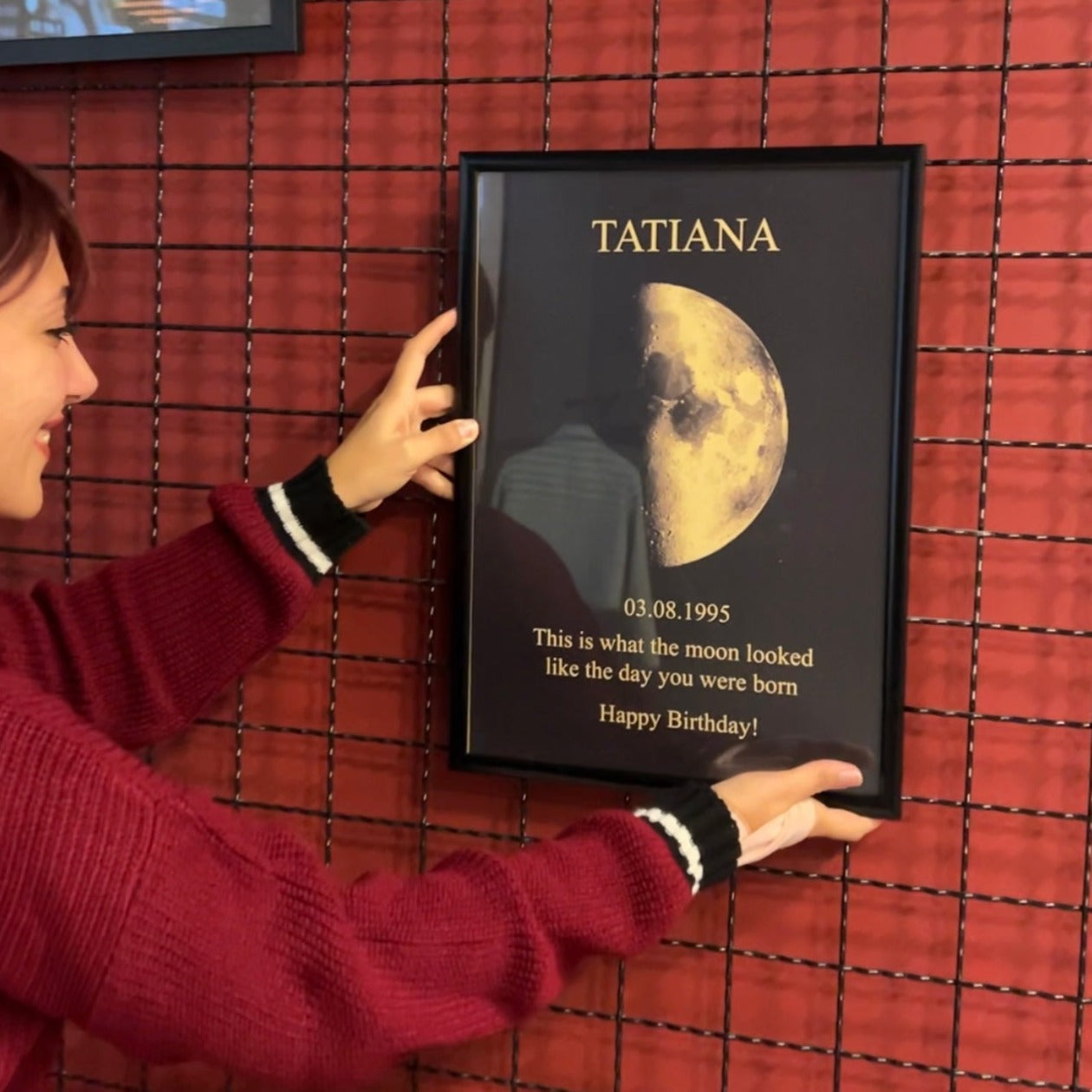 Personalized Moon Phase Art