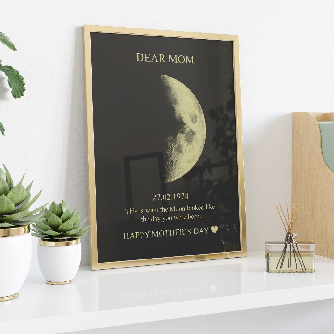 Personalized Moon Phase Art