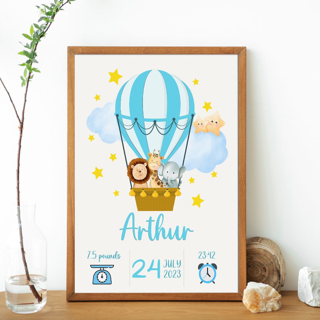 Personalized Frame Art For Boys & Girls