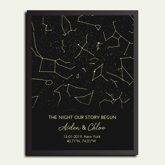 Personalized Night Sky Art