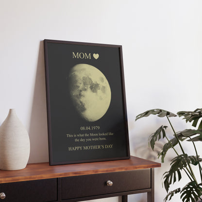 Personalized Moon Phase Art