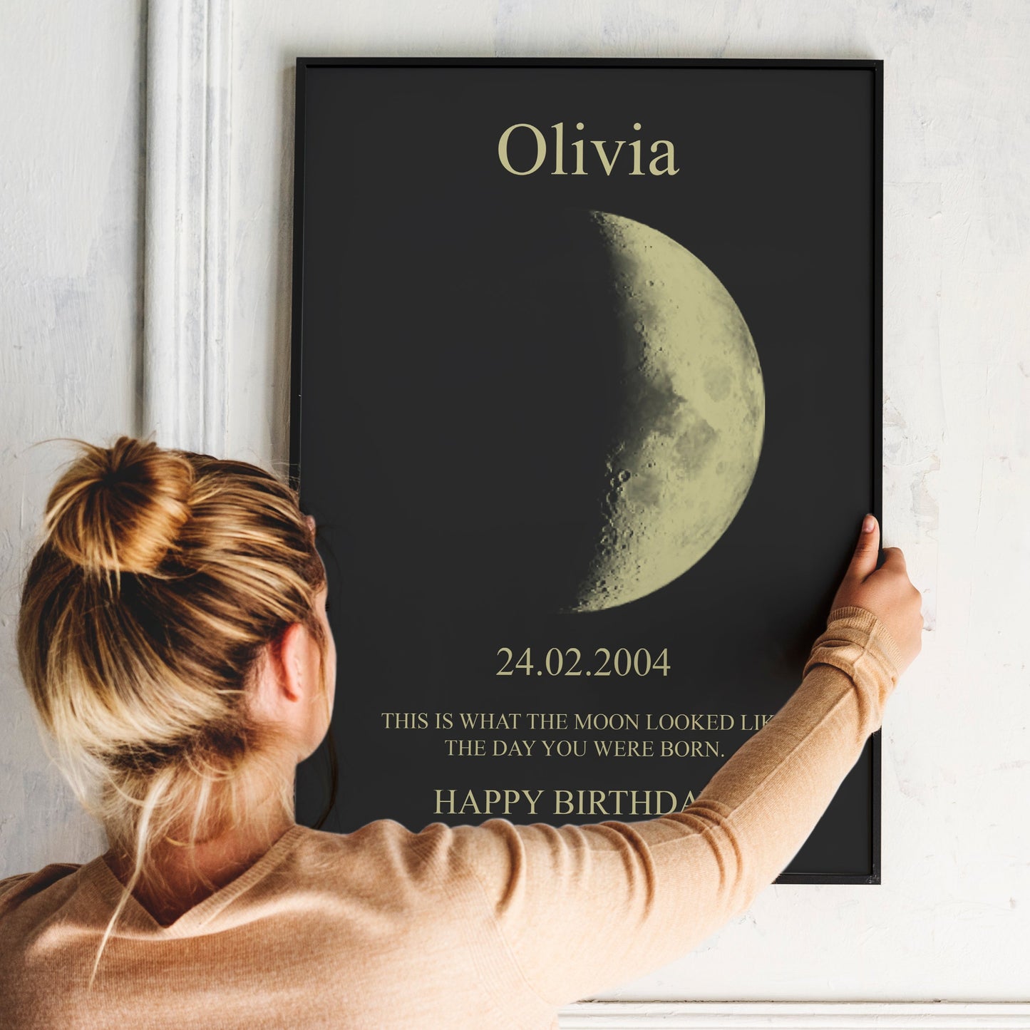 Personalized Moon Phase Art