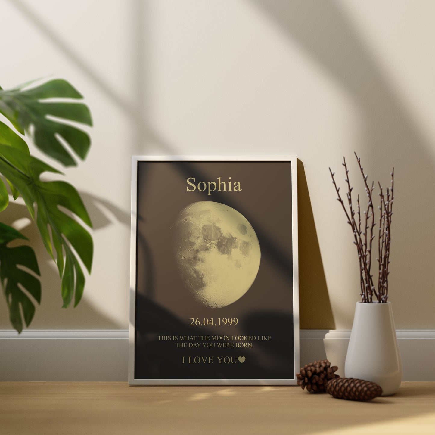 Personalized Moon Phase Art