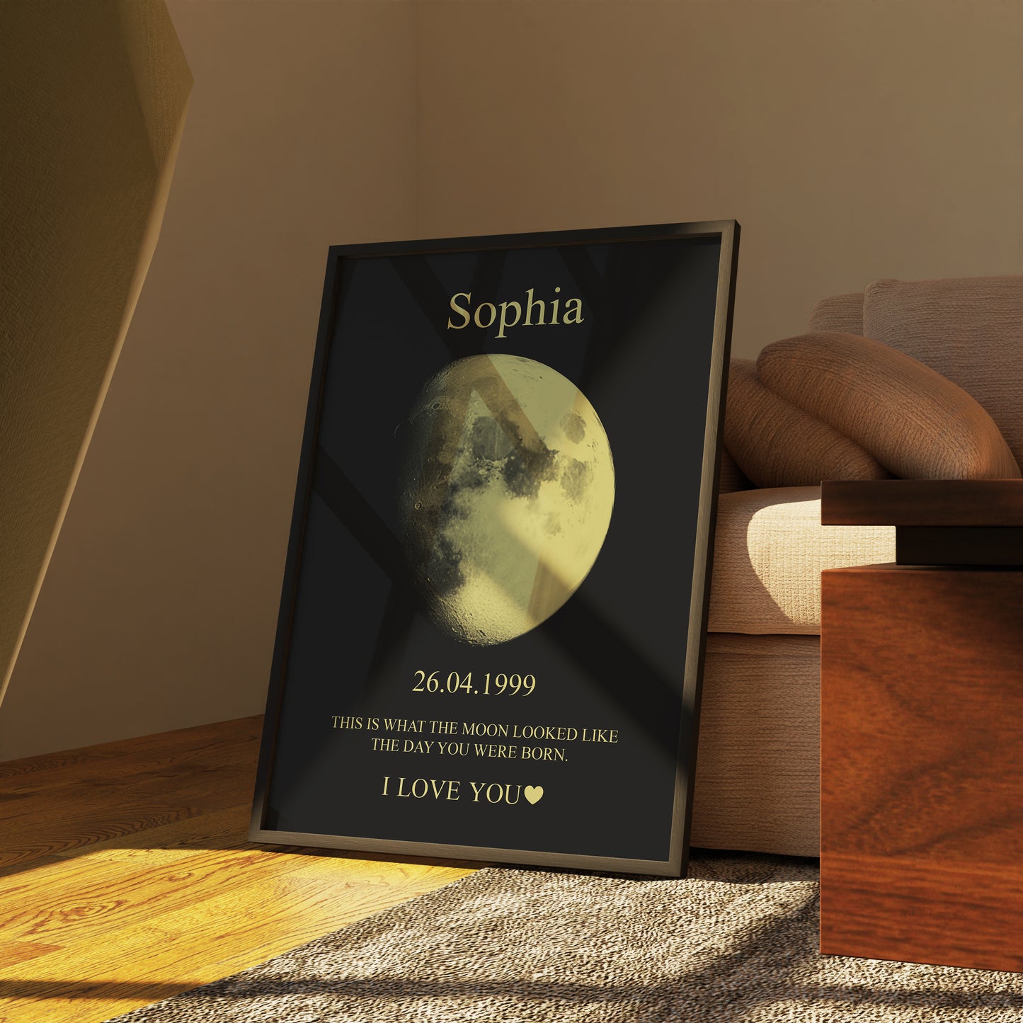 Personalized Moon Phase Art