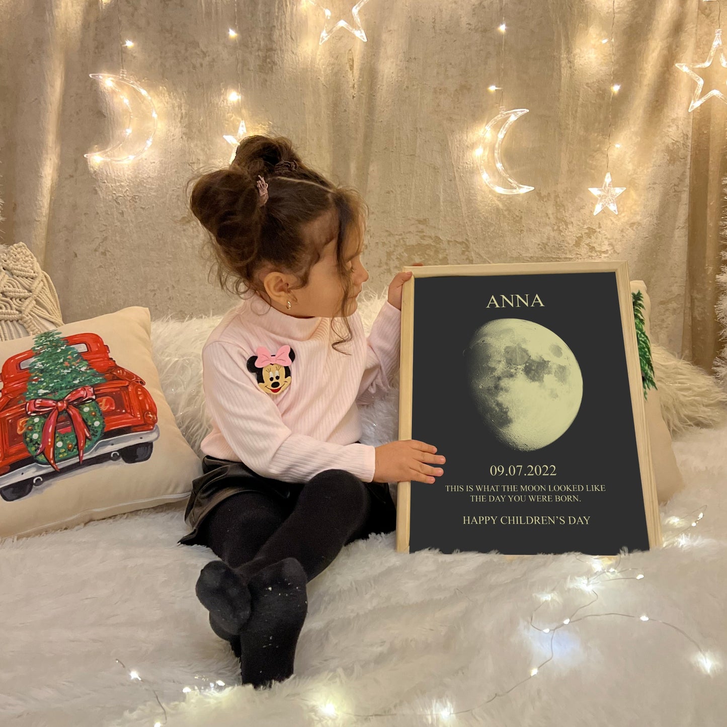 Personalized Moon Phase Art