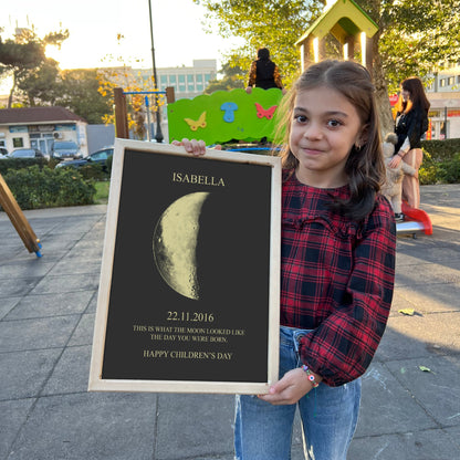 Personalized Moon Phase Art