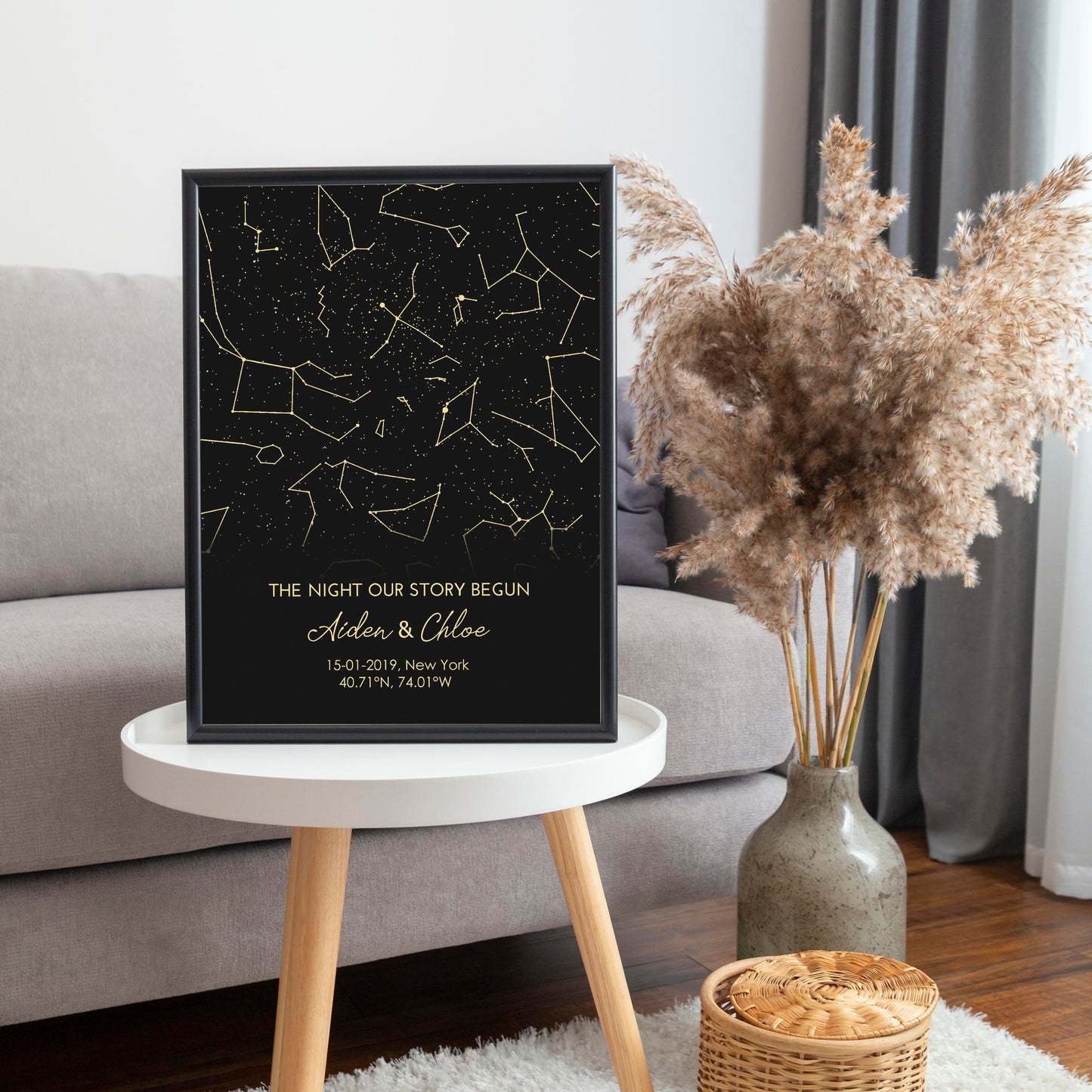 Personalized Night Sky Art