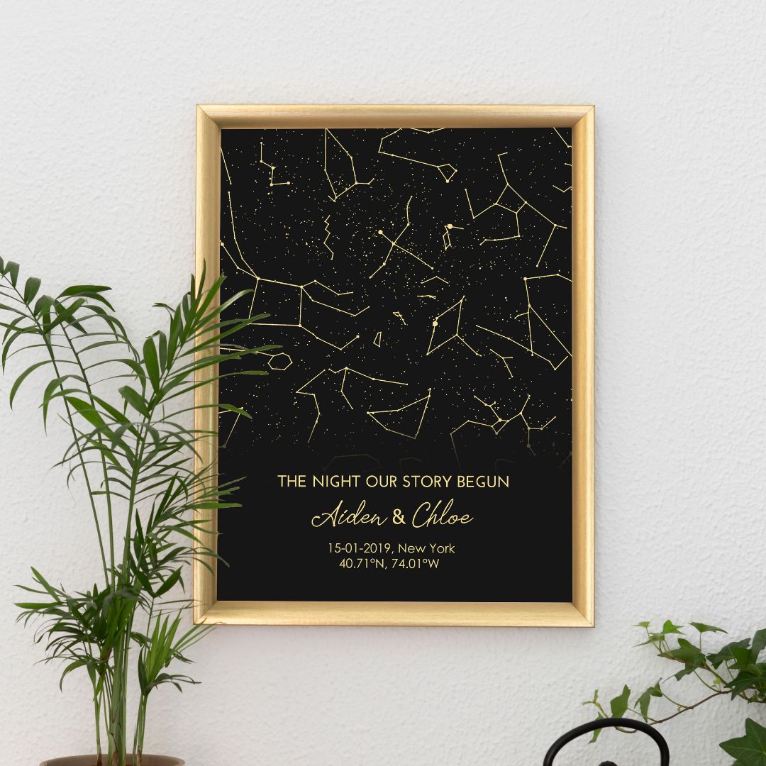 Personalized Night Sky Art