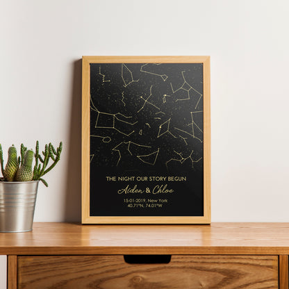 Personalized Night Sky Art