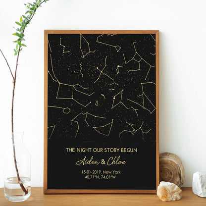 Personalized Night Sky Art